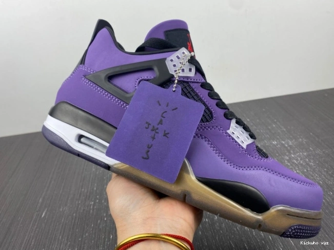 (FRIENDS PURPLE 766296 RETRO FAMILY) AND TRAVIS LN4 SCOTT 4 JORDAN 0626